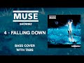 Muse - Falling Down (Bass Cover w/ On-Screen Tabs)
