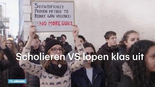 Honderdduizenden scholieren VS lopen klas uit: 'Ze voelen zich niet veilig' - RTL NIEUWS