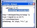 Python Temperature Conversion System