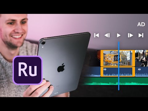 Edit 4K video with Adobe Premiere Rush CC on iPad Pro