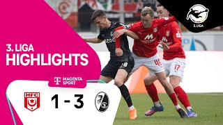 Hallescher FC - SC Freiburg II | Highlights 3. Liga 22/23
