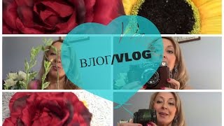 Влог/VLOG (Салаты, раритетный объектив, Орхидея,Цветы и поделки)