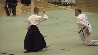 Chino Sensei at the 51st All Japan Enbu – Yoshinkan Aikido.