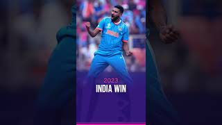 #indvspak India stay unbeaten against Pakistan in Men's ODI World Cups 🔥#worldcup2023