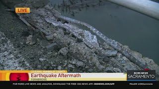 Assessing the earthquake damage to Fernbridge