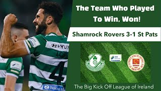 Shamrock Rovers 3-1 St Patrick's Athletic | The Big Kick Off League of Ireland