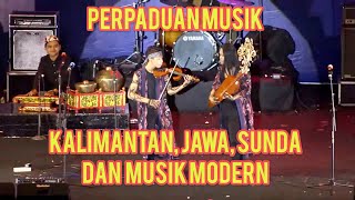 Merdu dan Unik banget!! Musik Kolaborasi tradisional Kalimantan Jawa Sunda dan musik Modern PSTM UM