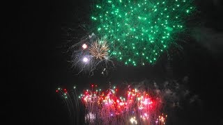 2018足利花火大会 仕掛花火(１２) AsikagaFireworks