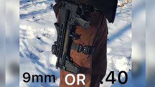 9mm vs .40 Cal: Kel-Tec Sub 2000 (Review)