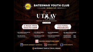 BATESWAR YOUTH CLUB, BADAS G.P   ||  UTSAV-2k25    ||  A MEGA FREE HEALTH CAMP  ||  1st