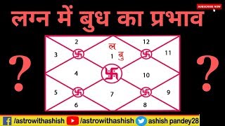 लग्न में बुध का प्रभाव || Lagna Me Budh Ka Prabhav || Astrowithashish