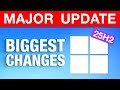 Windows 11 Major Annual Update 2025 - Biggest Changes (25H2)
