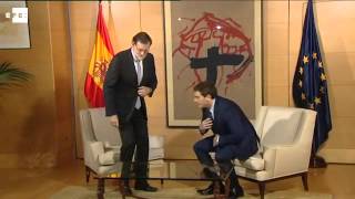 Rajoy y Rivera se reúnen en el Congreso para explorar vías de acuerdo