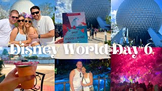 DISNEY WORLD DAY 6 | Drinking + Eating around Epcot World Showcase \u0026 Luminous Fireworks!!! 🎇🍸✨