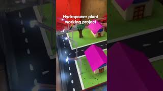 Hydropower plant working project | science project | DIY ideas | electric generator