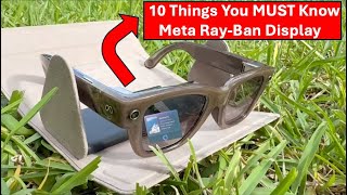 Don't Demo the Ray-Ban Meta Display Glasses Until You Know These 10 Things!