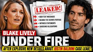 Blake Lively Under Fire After Explosive New Details About Justin Baldoni Case Leak!