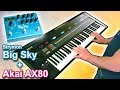 AKAI AX80 + Strymon BigSky = Ambient Chillout Music 【SYNTH DEMO】