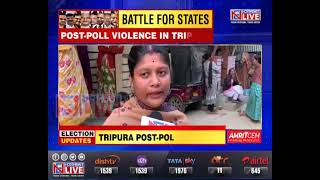 Post-Poll Violence in Tripura : BJP, CPIM workers injured