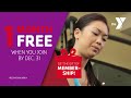 Get 1 Free Month of Membership