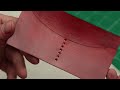 Обложка на паспорт из кожи своими руками. Как сшить обложку leather passport cover handmade