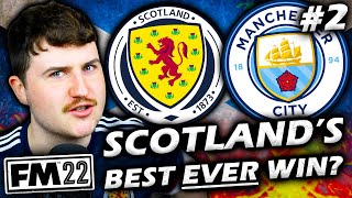 INSANE 4-0 Win Over Man City | Scotland Football Manager 2022