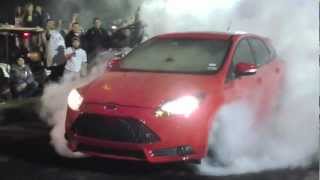 TX2K13 Burnout Contest Ford Focus ST