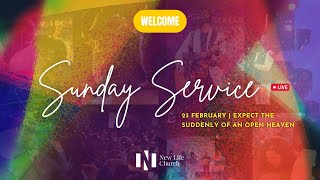 Expect the Suddenly of an Open Heaven | Sunday Service LIVE | 23 February 2025