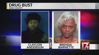 2 nabbed in drug bust in Nash County, deputies say