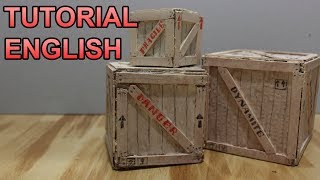 DIORAMA PROPS 4: WOOD BOX