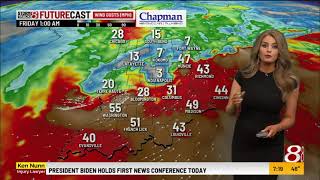 Stephanie Mead's Thursday forecast