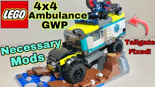 LEGO City 4x4 Off-Road Ambulance Rescue 40582- Mod