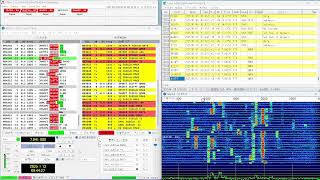 【アマチュア無線　FT8　7MHz　JA】2025 01 12 18 33 14