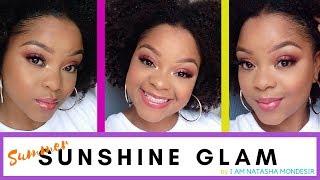 GRWM| Sunshine Glam Makeup Tutorial