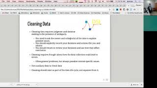 DSI Workshop Data Cleaning \u0026 Regular Expressions