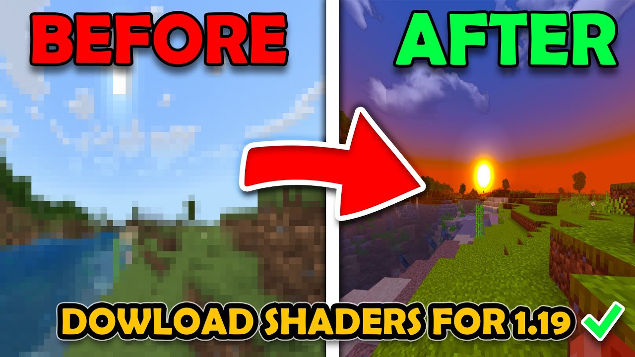 How To Install Shaders In Minecraft Bedrock Edition 1.19+ - YouTube