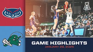 Game Highlights: Florida Atlantic vs. Tulane (Jan. 29, 2025)