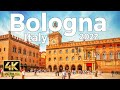 Bologna 2022, Italy Walking Tour (4k Ultra HD 60fps) – With Caption