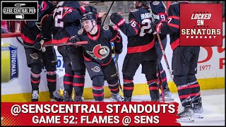 SensCentral Standouts Game 52: Calgary Flames @ Ottawa Senators | POSTCAST CLIP