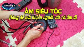 Sửa ấm siêu tốc chỉ hỏng đế mà nhiều người vất cả ấm đi