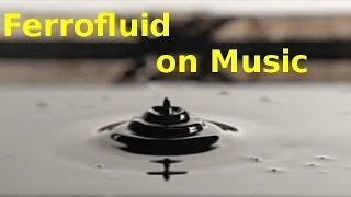 Audio Modulated Ferrofluid