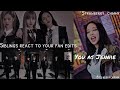 Siblings react to your fan edits || you as Jennie || REQUESTED