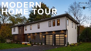 A Home Tour through a Modern New Construction - 1 Liberty St, Natick MA