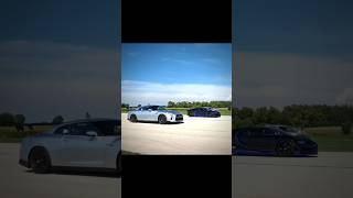 GTR R35 vs Bugatti Chiron 🔥