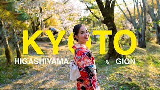 Renting a Kimono in Kyoto | Exploring Higashiyama \u0026 Gion | JAPAN VLOG 41