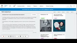 Using Actively Learn for ELA Curriculum