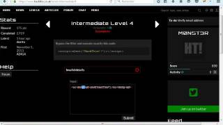 [tuto] [hackthis] Intermediate Level 4