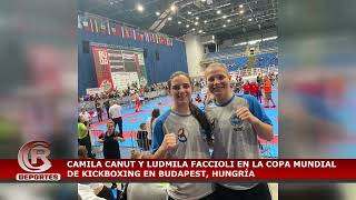 Camila Canut y Ludmila Faccioli la rompieron en Budapest