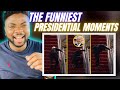 🇬🇧BRIT Reacts To THE FUNNIEST PRESIDENTIAL MOMENTS, BLOOPERS & GAFFES!