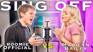 SING OFF vs. RoomieOfficial (LOVE SONGS vs. BREAKUP SONGS) - Madilyn Bailey
